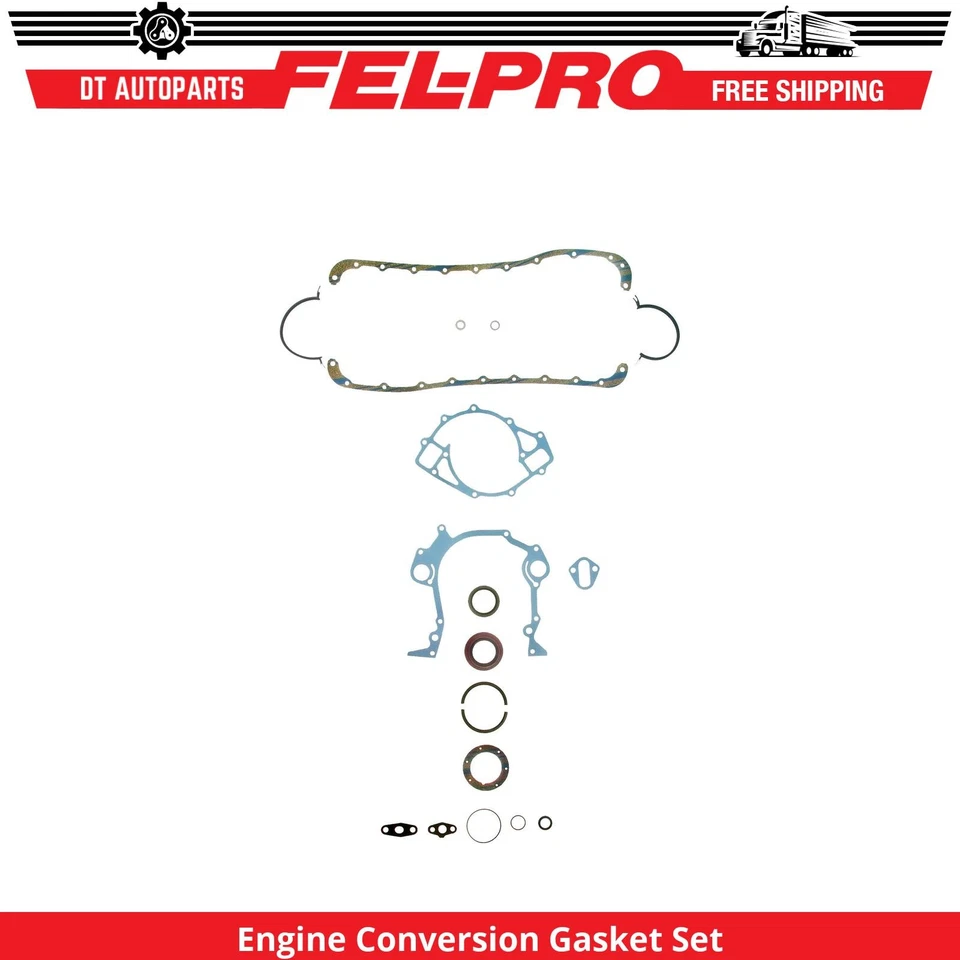 Juego de juntas de conversión de motor Fel-Pro 1969 para Lincoln Mark III 1968-1971 7,5 L V8 Foto 1 de 1