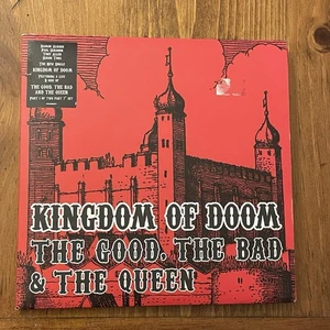 KINGDOM OF DOOM- The Good, The Bad and the Queen double 7" gatefold Red & Black - Picture 1 of 5