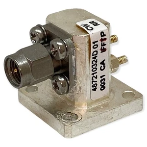 23-24Ghz Waveguide to Coaxial Adapter WR-42 WR42 to SMA M - Picture 1 of 3