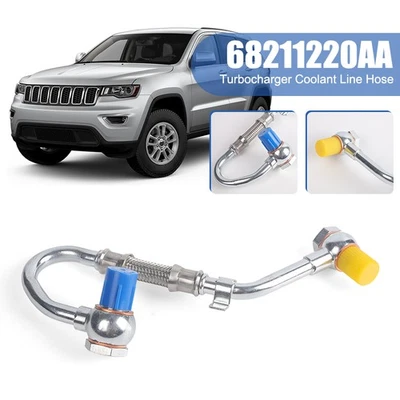 Manguera de línea de refrigerante turbocompresor para Ram 1500 2014-2018 Jeep Grand Cherokee 3,0 L Foto 1 de 4