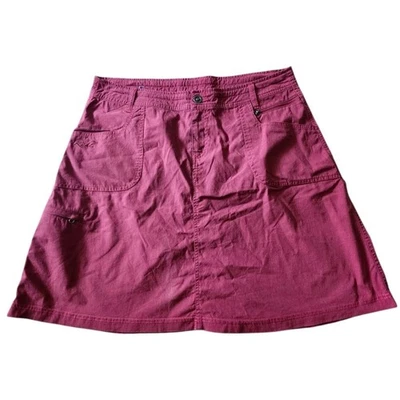 Falda Kuhl Berry Rosa Vala Exterior Senderismo Línea A. Talla 12 Foto 1 de 4