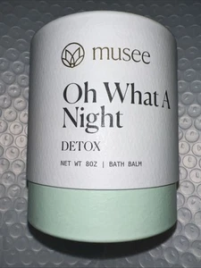 Musee "Oh what a Night" Detox Badebalsam 8 Unzen, Badebalsam, Neu - Bild 1 von 3