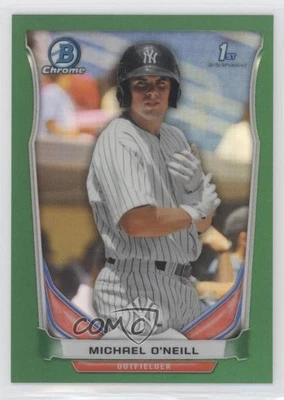 2014 Bowman Chrome Prospects Green Refractor /75 Michael O'Neill #BCP48 - Image 1 of 2