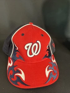New Era MLB Baseball Washington Nationals Child-Youth Curved Hat - Picture 1 of 6