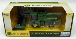 ERTL 1/64 John Deere 7720 Titan II with Corn & Grain Heads, ZFN15088 - Picture 1 of 2
