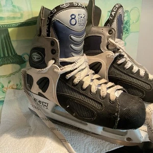 Pattini da hockey su ghiaccio vintage CCCM 852 Super TacksPro Lite 3 da uomo taglia 10/taglia 43 Canada - Foto 1 di 8