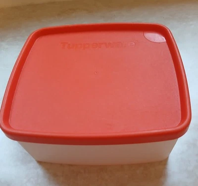 Tupperware - Gefrierdose, Dose eckig, 400ml mit passendem Deckel - Bild 1 von 4