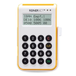 REINER SCT cyberJack one Chipkartenleser und TAN-Generator für sicheres Online-B - Afbeelding 1 van 5