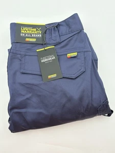 Blaklader Tetra Pak Men's Work Cargo Pants Blue Size C48 ~ 31 W - 31 Ins. - NWT - Picture 1 of 19