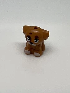 Lego Dog Friends, Medium Nougat Puppy With White Muzzle #53 - Picture 1 of 2