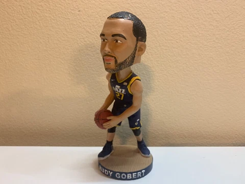 RUDY GOBERT Utah Jazz 6” NBA Bobblehead 1 Of A Set Of 5 loose Cover
