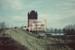 Repro Farbfoto 15x10cm Brücke Kanal Fluss - Bild 1 von 1