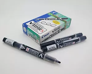 Pilot V-Board Master Whiteboard Marker Pens Extra Fine Bullet Tip Black - Picture 1 of 3