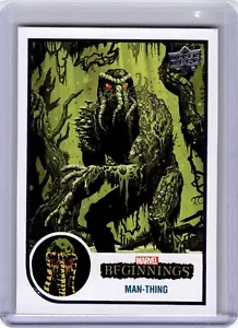 2022 Upper Deck Marvel Beginnings Vol. 2 Series 1 #51 Man-Thing - Picture 1 of 2