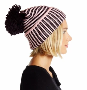 Kate Spade New York Hat Plaited Rib Cuff Beanie NEW - Picture 1 of 8