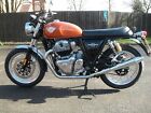 ROYAL ENFIELD INTERCEPTOR 650 EXHAUSTS CONTINENTAL CHROME NORMAN HYDE SLIP ONS