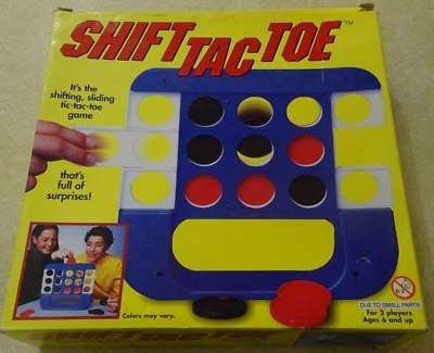 'Shift Tac Toe' Game Pressman Games 1998 Boxed Fully Working - Image 1 of 3