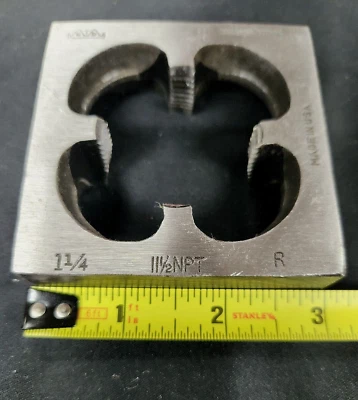 Quantidade 1 novo molde de cachimbo vintage Greenfield 25319 #276 1-1/4" 11-1/2 NPT FEITO NOS EUA - Imagem 1 de 2