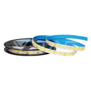 Striscia led COB  flessibile 10W/M CRI?90 monocolore 24V bobina 5 m V-TAC VT-512 - Foto 1 di 6