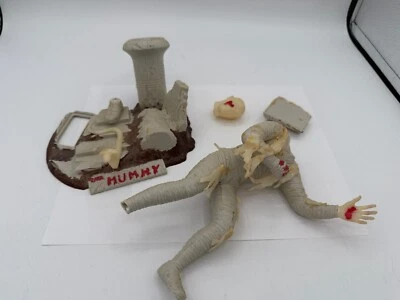 Vintage Aurora Plastics Corp. 1963 The Mummy Built Model *READ* - Image 1 of 4