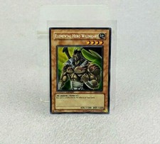 1996 Yu-Gi-Oh YuGiOh Holo Card Elemental Hero Wildheart GSE-EN001 Limited Ed