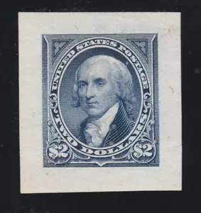 US 262P2 $2 Madison Roosevelt Die Proof XF SCV $350 - Picture 1 of 2