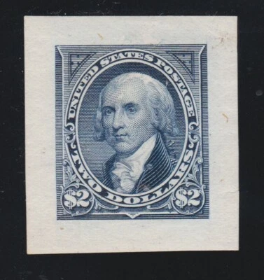 US 262P2 $2 Madison Roosevelt Die Proof XF SCV $350 - Image 1 of 2