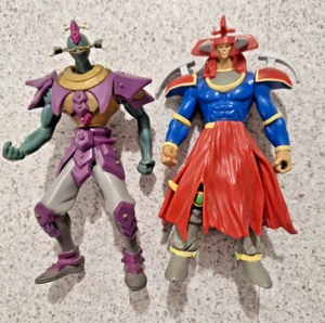 Yu-Gi-Oh! Figuras de acción Makyura The Destructor & Flame Swordsman 1996 de colección - Imagen 1 de 5