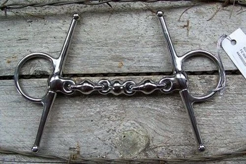 Broca inglesa - mejilla completa con Waterford (5") Foto 1 de 1