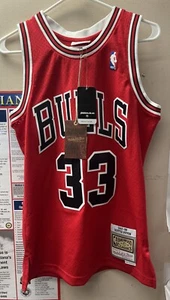 Mitchell Ness Swingman Scottie Pippen Chicago Bulls 1997-98 Road Jersey S NBA - Bild 1 von 3