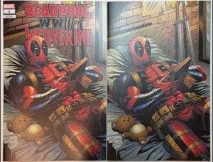 [2 PACK] DEADPOOL & WOLVERINE: WWIII #1 EXCLUSIVO DE MARVEL COMICS TYLER KIRKHAM - Imagen 1 de 15