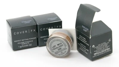 3 x Cover FX Perfect Setting Powder TRANSLUCENT DEEP 1g/0.035oz - FREE SHIPPING - Image 1 of 4