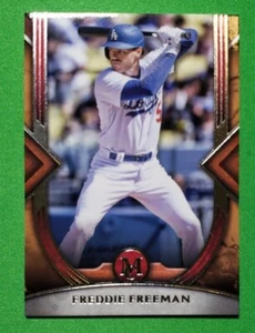 2022 Topps Museum Collection Freddie Freeman Copper Parallel Dodgers SP - Picture 1 of 2