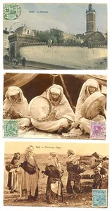 ALGERIE ALGERIEN 1926/40 ca.. -6 x PPC ---STEMPEL AUF VORDERSEITE -NICHT VERSCHICKT SS @2 - Bild 1 von 2