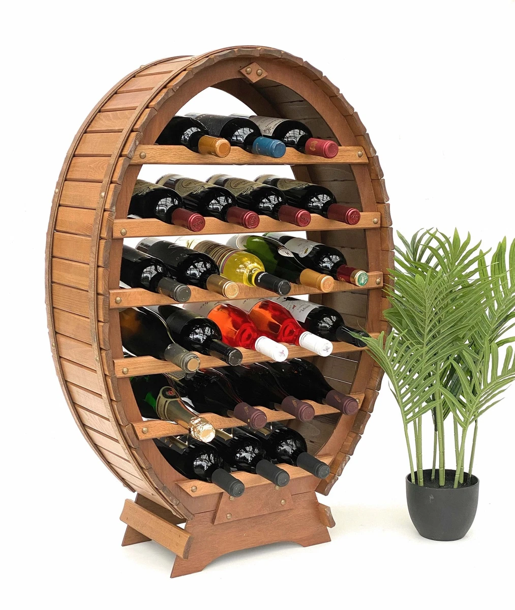 Weinregal In Hahn-Form – Metall, Für Eine Flasche, Dekorativ Für Wohnzimmer, Küche Oder Bar
