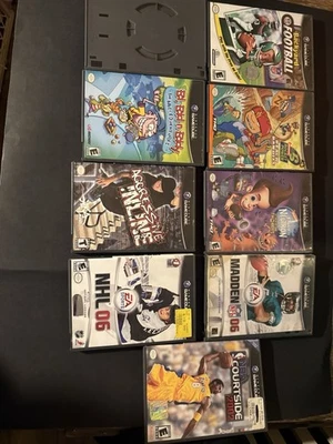 11 juegos Game Cube, algunos con manuales, ¡todos probados y funcionando muy bien! Foto 1 de 4