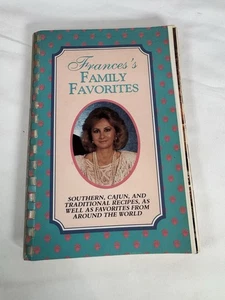 Frances's Family Favorites Southern, Cajun Traditional Recipes Vtg Spiral Bound - Bild 1 von 12