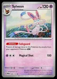 Sylveon (Poke Ball Pattern) 040/131 SV: Prismatic Evolutions Rare - Picture 1 of 2