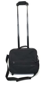 Briggs and Riley 2 Wheel Cabin Bag Rolling  04-U114 Black - Picture 1 of 12
