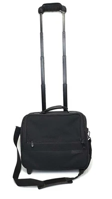 Briggs and Riley 2 Wheel Cabin Bag Rolling  04-U114 Black - Image 1 of 4