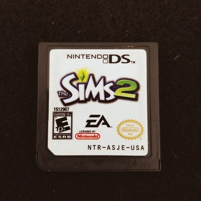 The Sims 2 Nintendo DS Game Cartridge Only Tested & Working Authentic  - Image 1 of 4