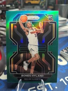 2021-22 Panini Prizm - Bones Hyland #302 Green Prizm (RC) - Picture 1 of 2