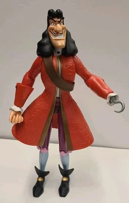 Disney Store Adventurers Fully Poseable Captain Hook 12" Action Figure 1999 - Image 1 of 3