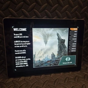 Alita Battle Angel Movie Prop Microsoft Surface Go Tablet – Kansas Bar Set Used - Picture 1 of 13