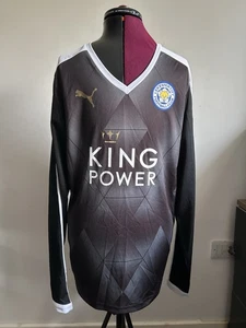 Leicester City Fc Puma 2015/2016 Auswärtstrikot Langarm Herren Größe M - Bild 1 von 13