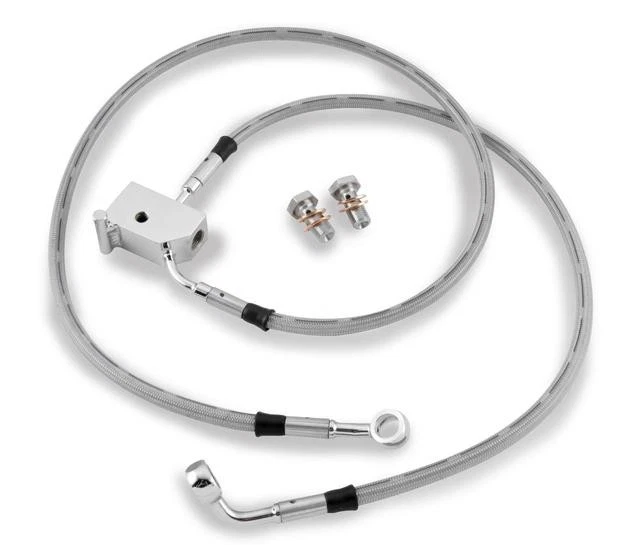 Kit de linha de freio traseiro Twin Power DOT 35886 Harley Davidson Road King/Electra Glide - Imagem 1 de 1