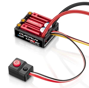 HW30108002 Hobbywing ESC QuicRun 10BL80 2-4S Per Crawler 1/10 - Imagen 1 de 3
