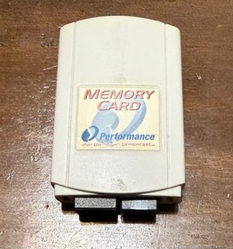 Sega Dreamcast Performance Memory Card P-20-316E TESTED