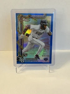 Chandler Simpson RC #HC38 2025 Topps Holiday cromo azul 026/199 - Imagen 1 de 2