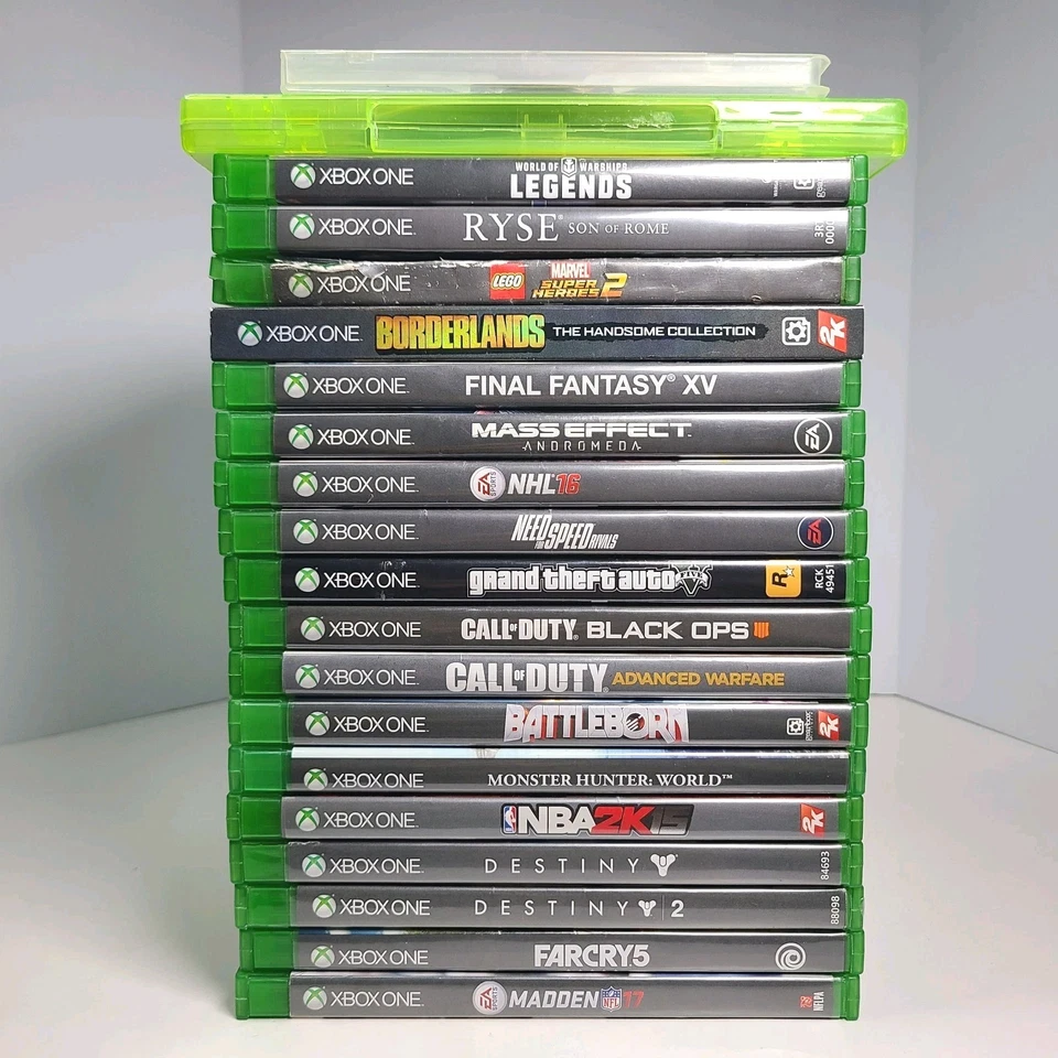 Xbox One Microsoft Game Bundle Lot of 20 Many are CIB - Image 1 of 4